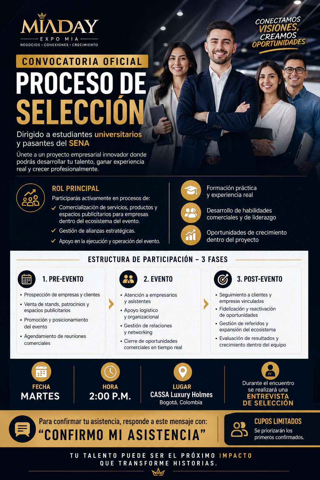 Convocatoria MiaDay